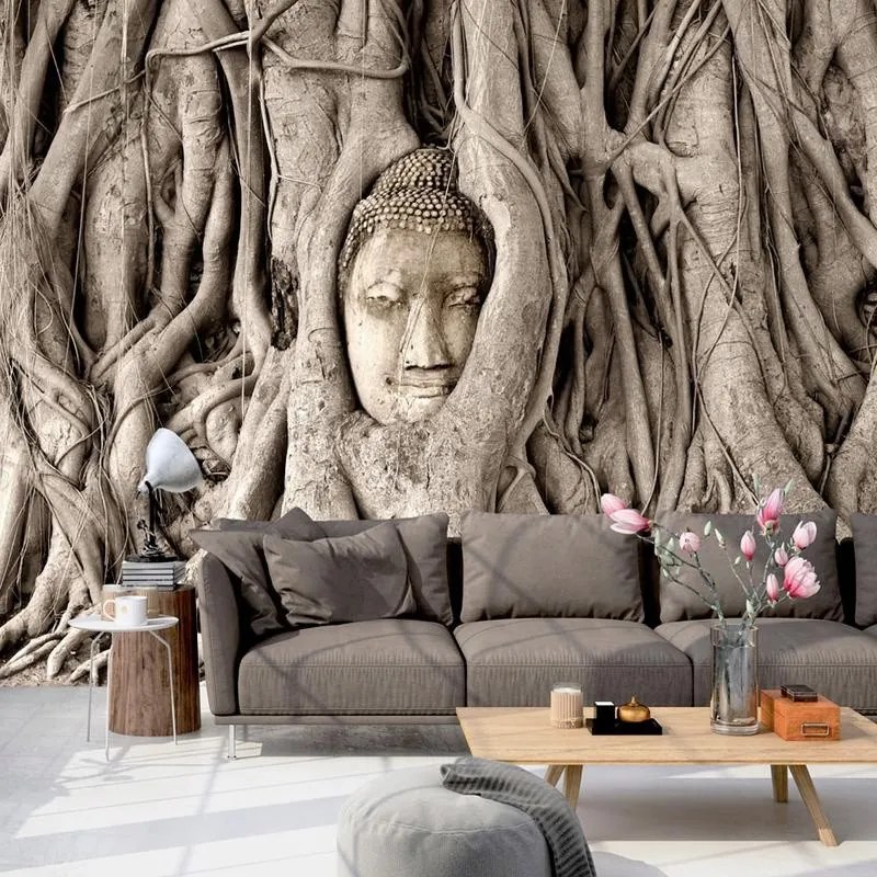 Carta da Parati Albero Buddha  Larghezza x Altezza Home decor 400x280