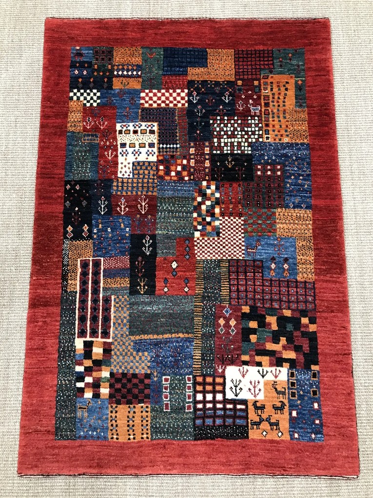 Loribaft Tappeto 80x120 (Iran) Annodato A Mano