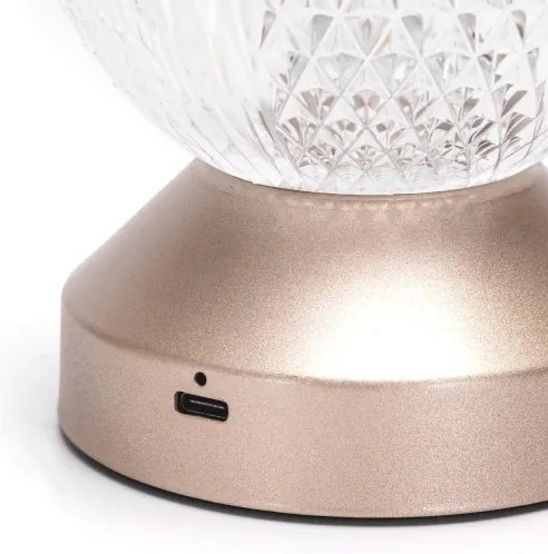 Aigostar-LED Lampada ricaricabile dimmerabile LED/1W/5V 2700/4000/6500K 1800mAh 13,5cm