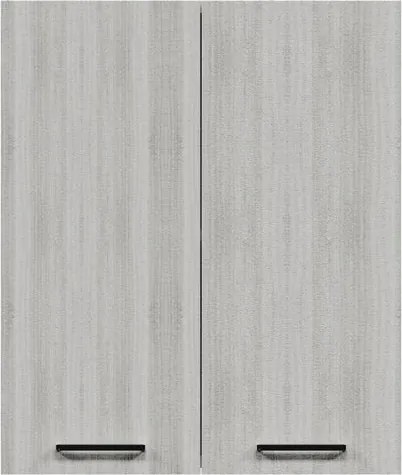 Pensile bagno bianco eucalipto COLAVENE, 2 ante P 24 x L 60 x H 70 cm