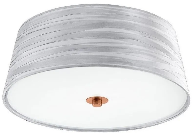Eglo 32111- Plafoniera LED FONSEA 1 2xE27/9W/230V argento/rame