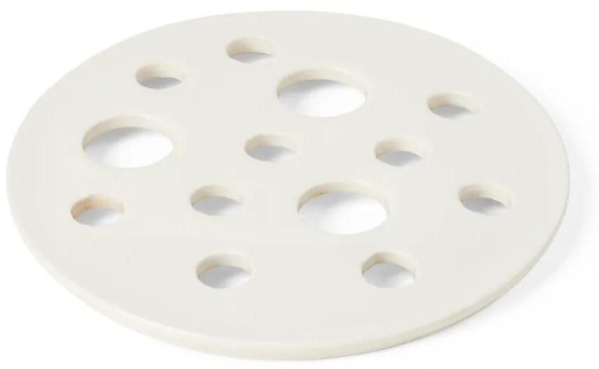 Vaso in ceramica bianca dipinto a mano Signature - Kähler Design