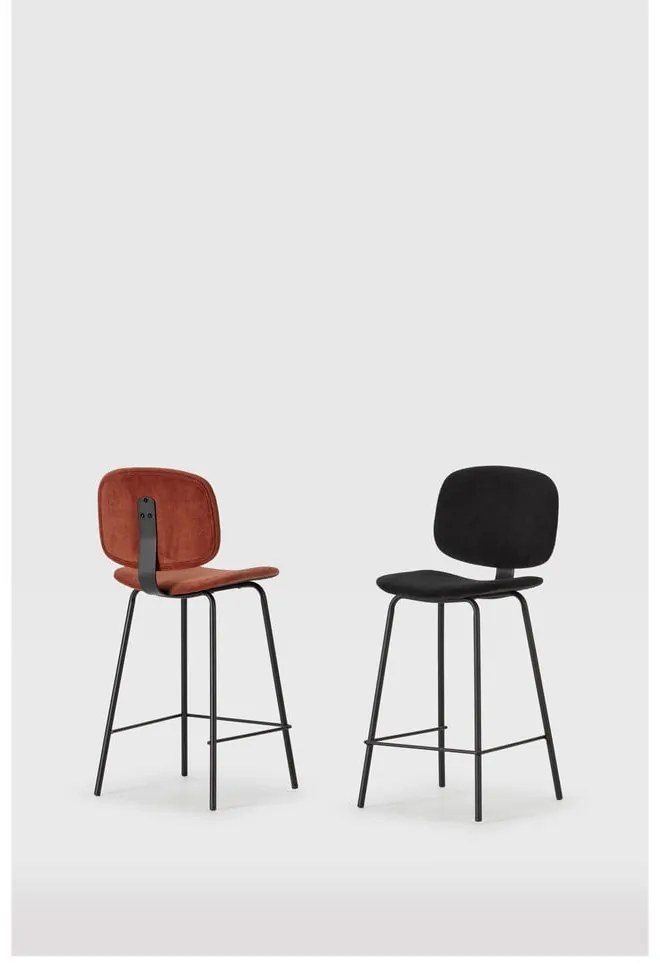 Set di 2 sgabelli da bar bordeaux (altezza seduta 64 cm) Arus - Marckeric