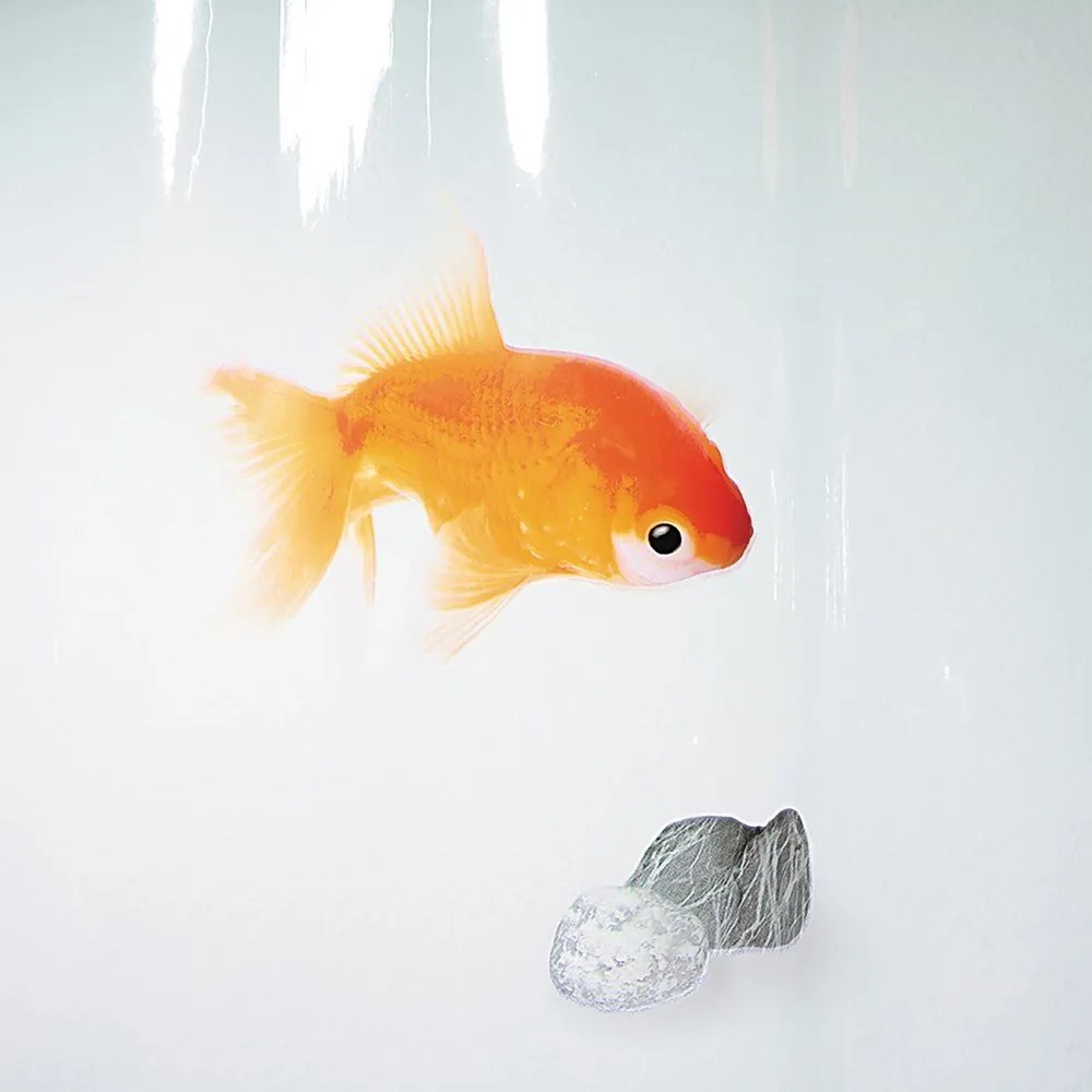 Tenda per doccia 180x200 cm Goldfish – Spirella