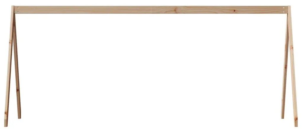 Tetto per letto bambini 209x95,5x88 cm legno massello di pino