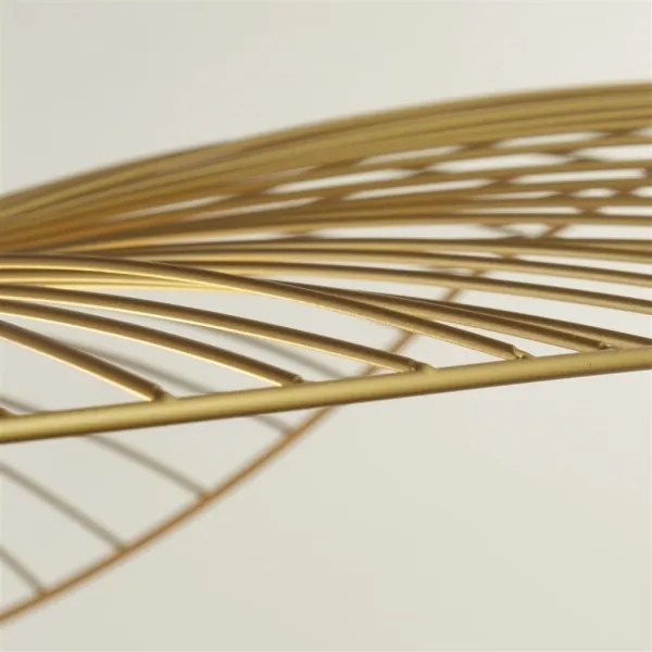 Searchlight 88550GO - Lampadario a sospensione con filo WAVE 1xE27/60W/230V oro