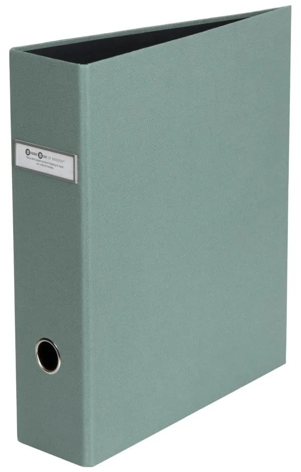 Organizer verde in cartone per documenti Archie Canvas Paper Laminate – Bigso