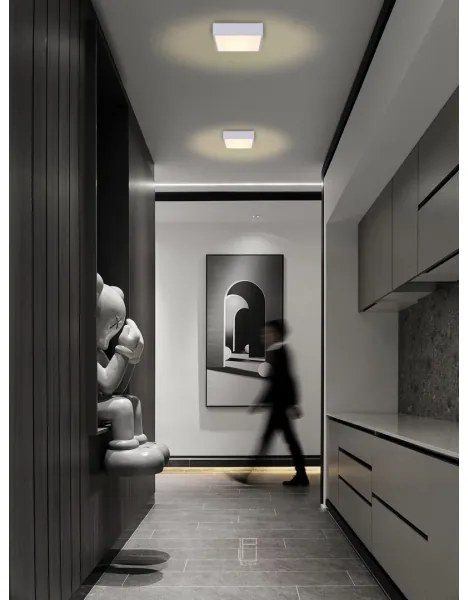 Immax NEO 07238L - Plafoniera LED dimmerabile CANTO 22W/230V bianco Tuya +RC