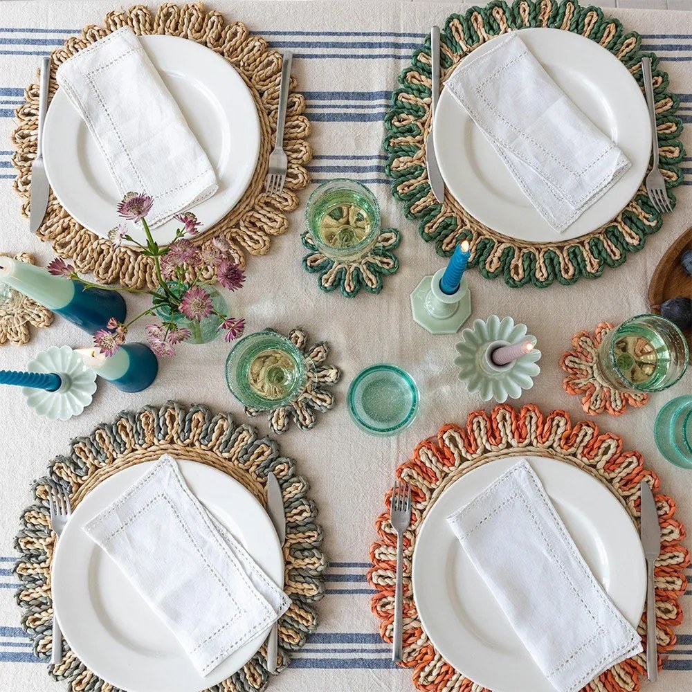 Tovaglietta in corteccia di mais ø 38 cm Corn Husk – Rex London