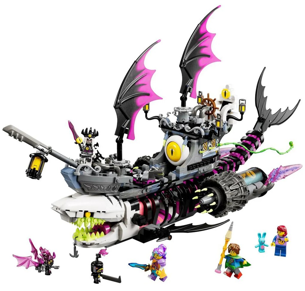 Nave squalo Nightmare DREAMZzz 2 in 1 Lego