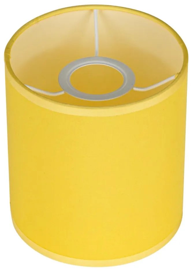 Brilagi - Paralume universale NUBILA E27 15,5x14 cm giallo