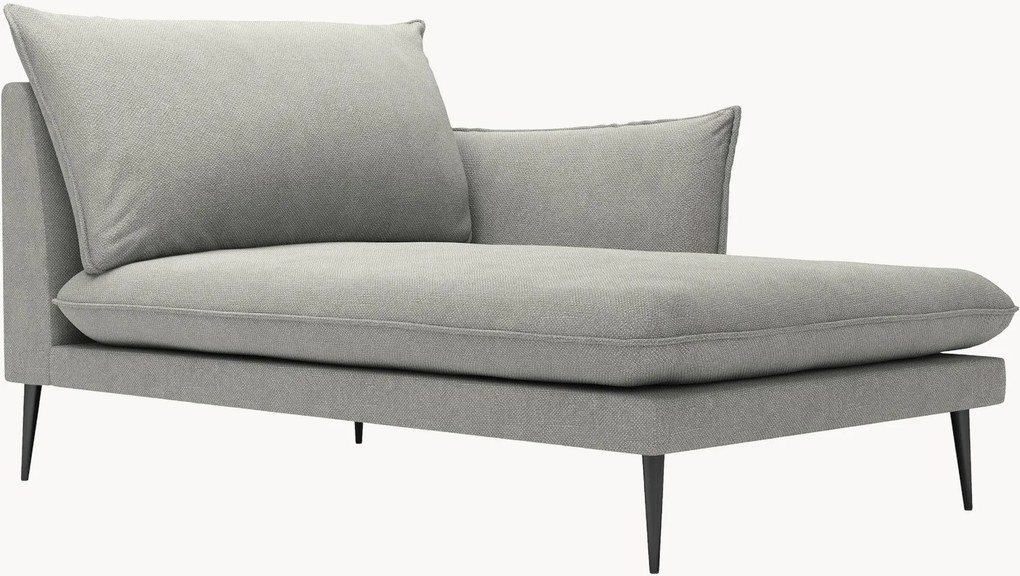 Modulo angolare chaise effetto lino Elio