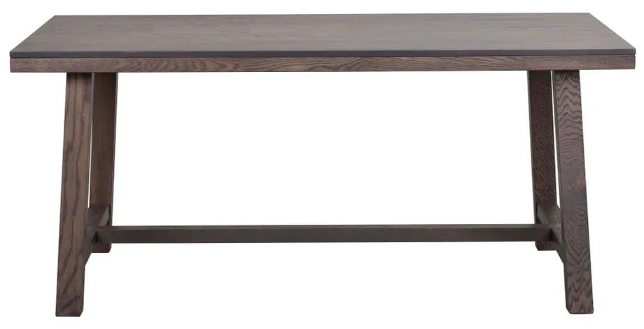 Tavolo da pranzo in rovere marrone scuro 170 x 95 cm Brooklyn - Rowico