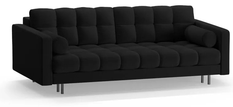 Divano nero allungabile/con contenitore 222 cm Bali – Cosmopolitan Design