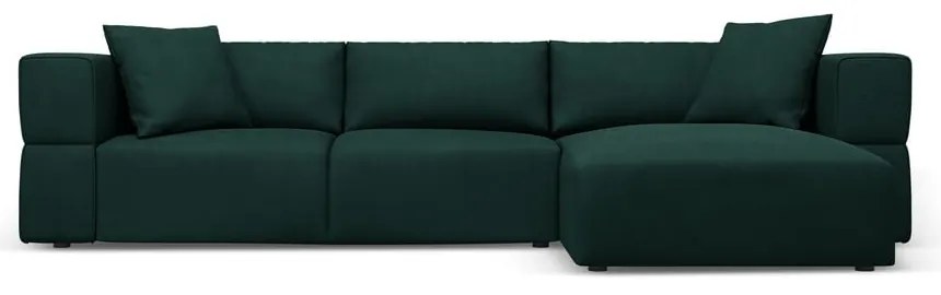 Divano angolare verde, angolo destro Esther - Milo Casa