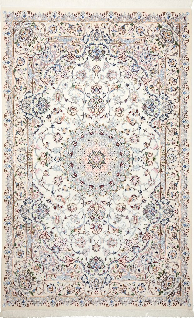 Nain Tappeto 160 x 300 Beige (Iran) Annodato A Mano