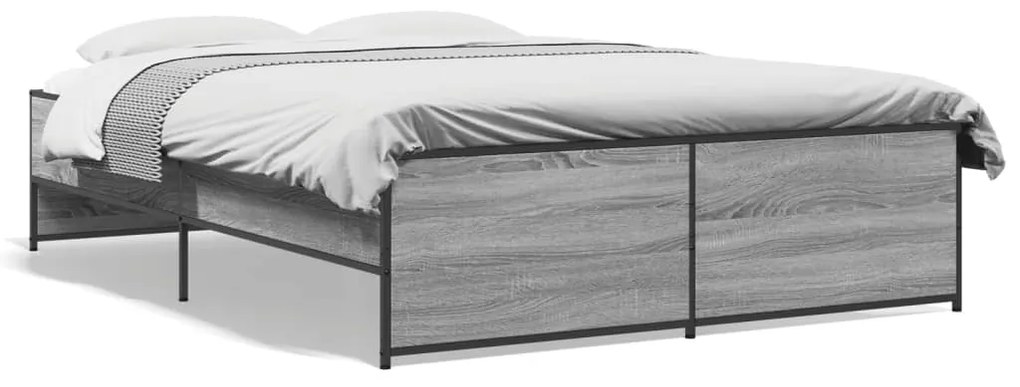 Giroletto Grigio Sonoma 120x190 Cm İn Legno Multistrato Metallo /
