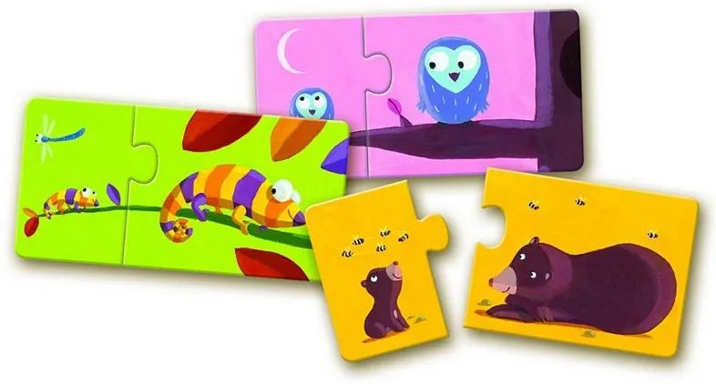 Puzzle Duo - animali piccoli