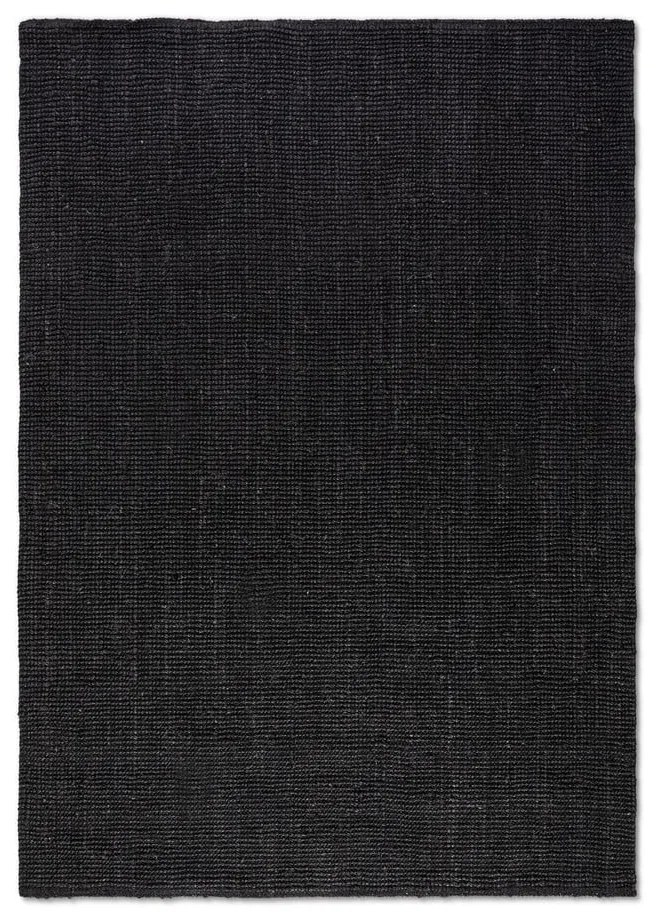 Tappeto in juta nera 160x230 cm Bouclé - Hanse Home