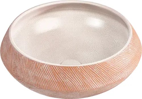 Lavabo Da Appoggio In Terracotta - Tuareg
