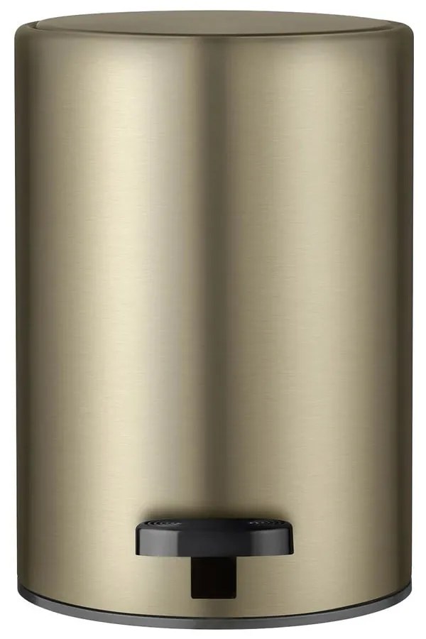 Cestino per la spazzatura color ottone in acciaio con pedale 3 l Modo – Blomus