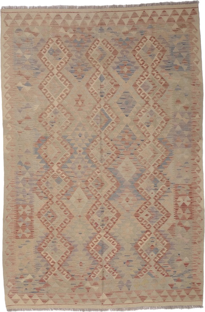 Kilim Tappeto 250x160 (Afghanistan) Tessuto A Mano