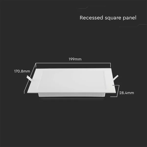 Lampada LED da incasso LED/12W/230V 3000K