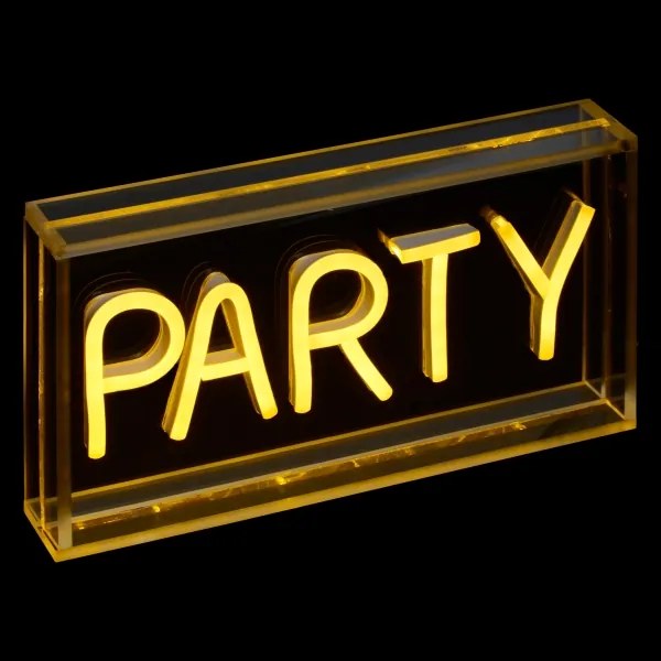 Atmosphera - Decorazione da tavolo LED a neon PARTY LED/5V