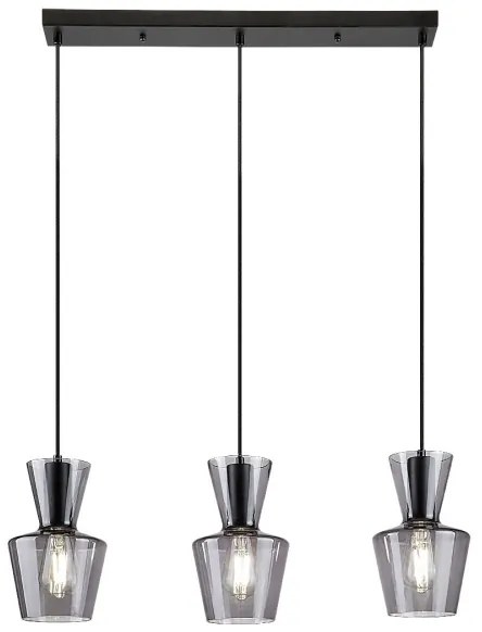 Rabalux 72163 - Lampadario a sospensione con filo ABRA 3xE27/60W/230V