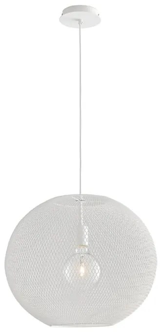 Lampadario Design Esedra bianco paralume bianco E27 Ø50cm LUCE AMBIENTE DESIGN