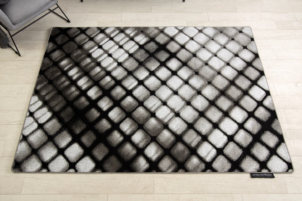 Tappeto INTERO REFLEX 3D traliccio grigio