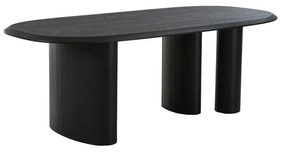 Tavolo da pranzo con piano effetto frassino 100x220 cm Tirano - House Nordic