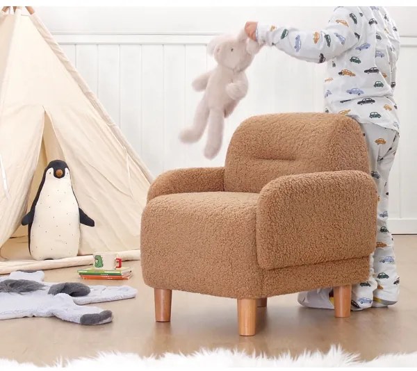 Poltroncina per bambini LORY marrone