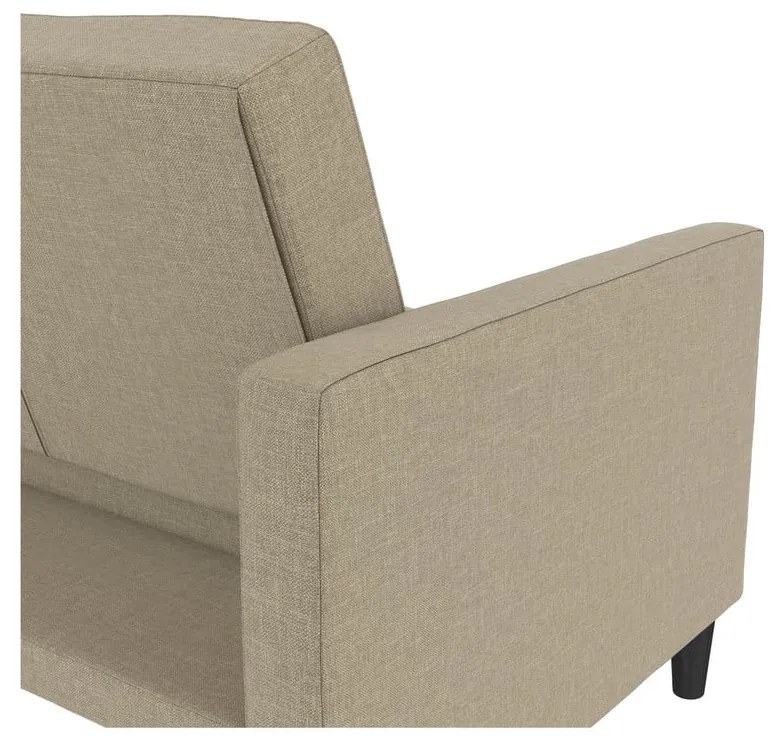 Divano letto beige 86 cm Presley - Støraa