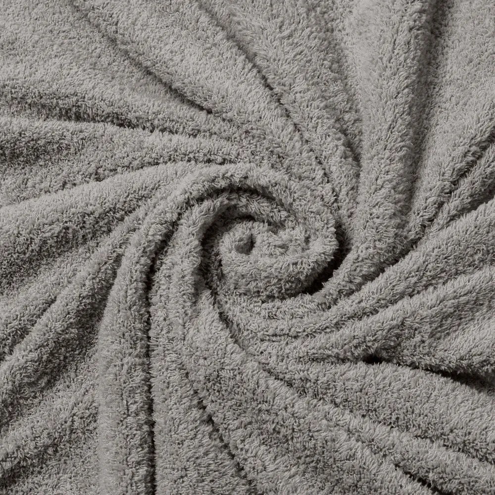 Set copripiumino e federa color antracite in micropile per letto matrimoniale ed esteso 240x220 cm Helena – douceur d'intérieur