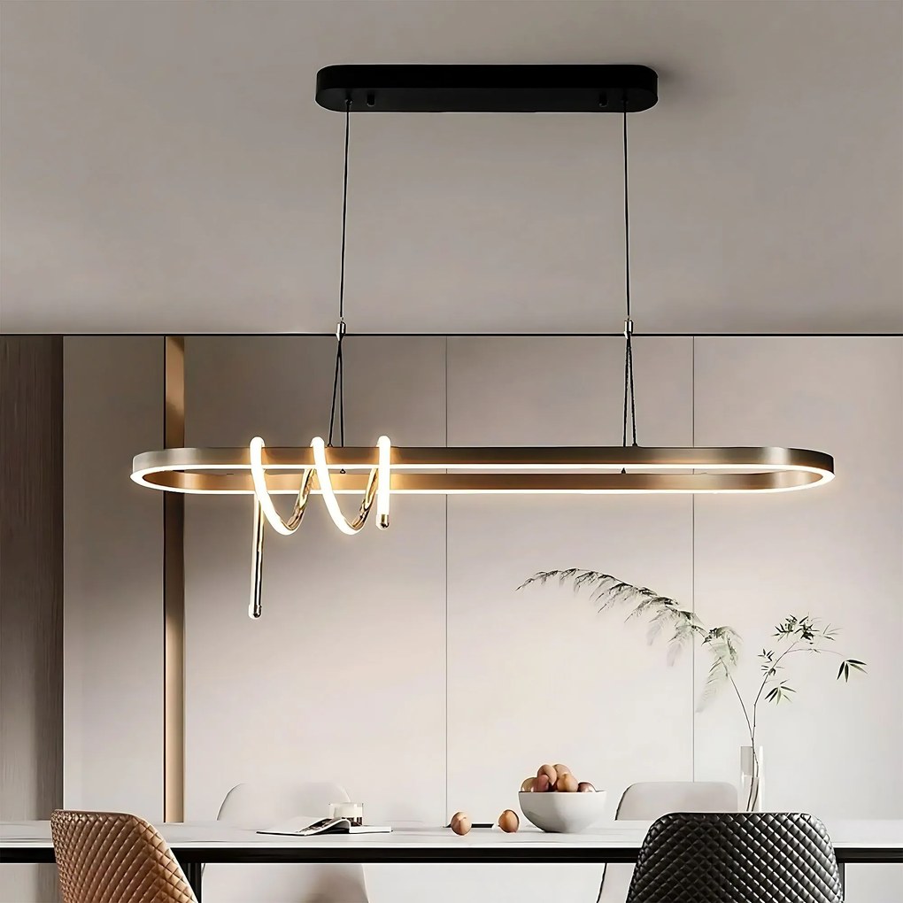 Lampada LED LHJ040-CP 120 cm BLACK