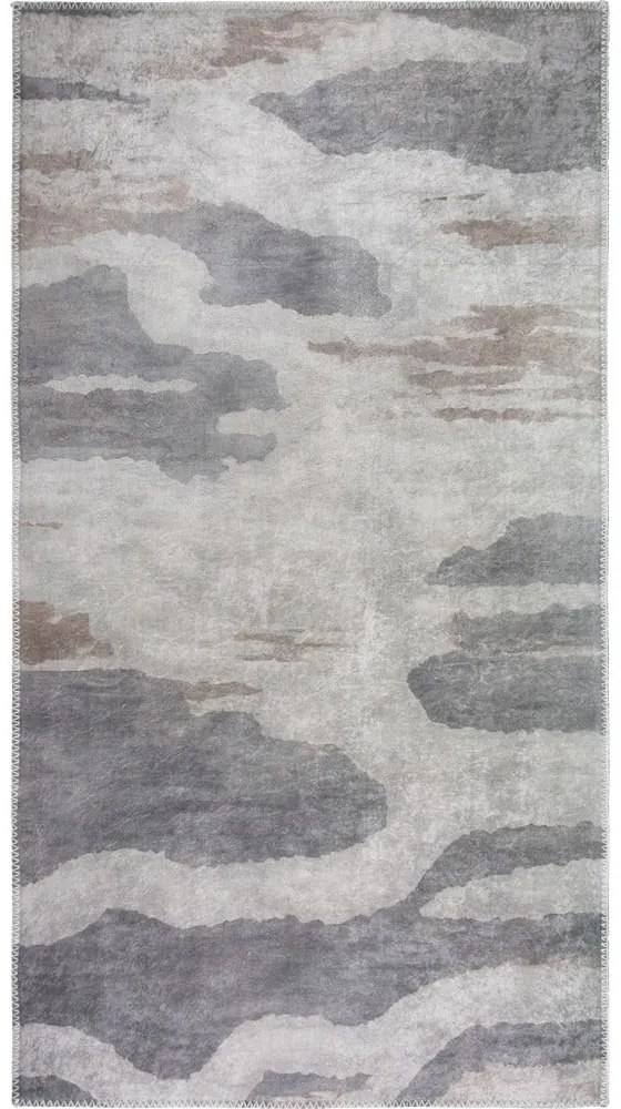 Passatoia grigia lavabile 80x200 cm City Clouds – Vitaus