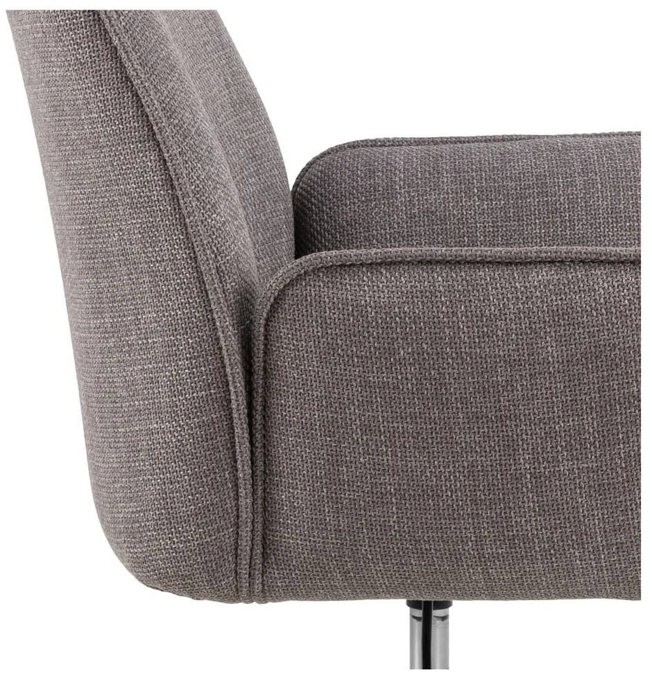 Sedia da ufficio grigia Glenda – Actona