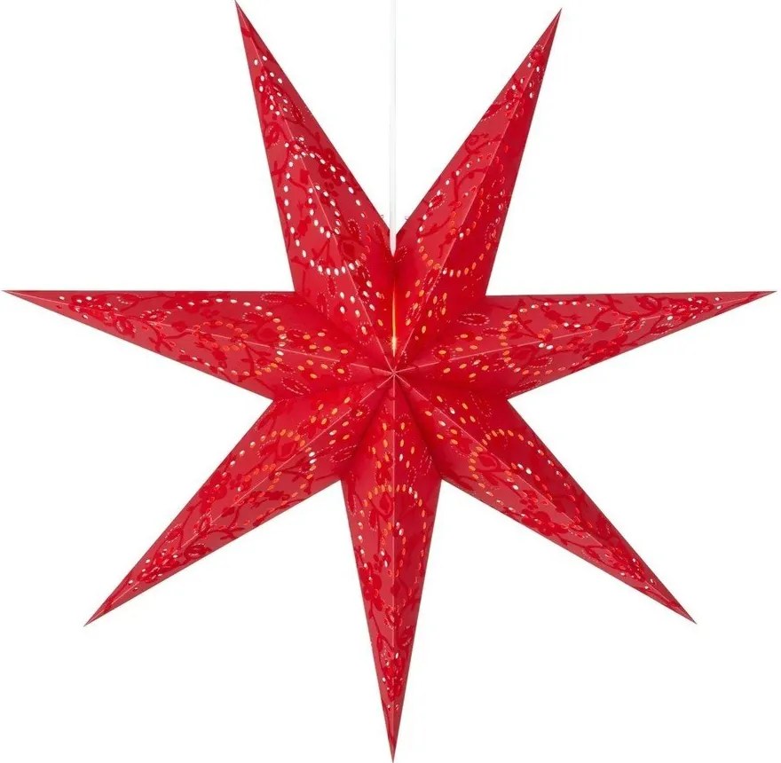 Decorazione luminosa natalizia rossa da appendere Aratorp - Markslöjd