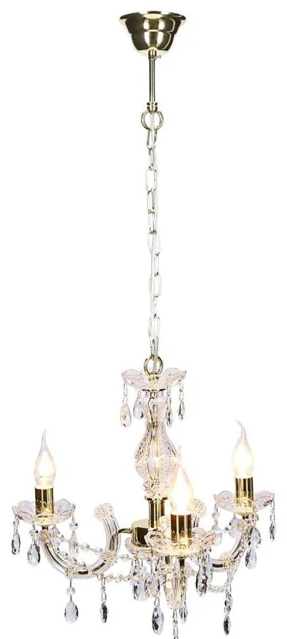 Lampadario a sospensione con catena MARIA TERESA 3xE14/40W/230V