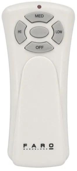 FARO 33516DC - Ventilatore da soffitto LANTAU nero/marrone d. 132cm + telecomando