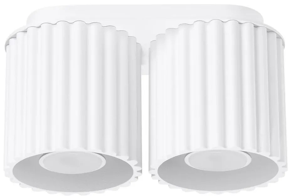 Sollux SL.1780 - Faretto AURA 2xGU10/10W/230V bianco