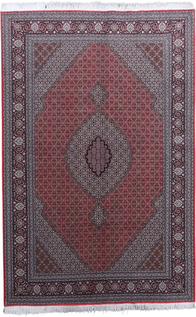 Tabriz Tappeto 310x200 (Iran) Annodato A Mano