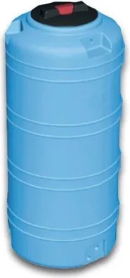 Serbatoio esterno verticale blu 1000 L