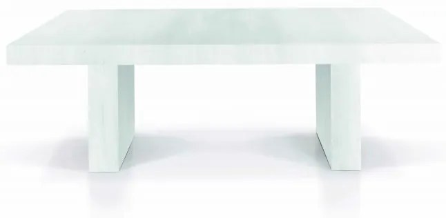 Tavolo JESOLO in legno nobilitato bianco consumato allungabile 160&#215;90 cm &#8211; 410&#215;90 cm