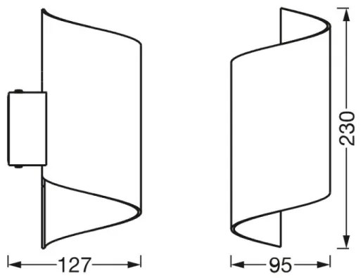 Ledvance - Applique LED dimmerabile SMART+ TWIST LED/12W/230V Wi-Fi