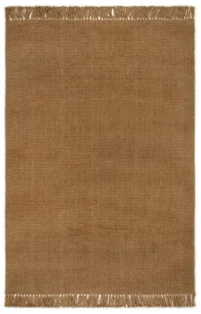 Tappeto Con Nappe 160x230 Cm Iuta /