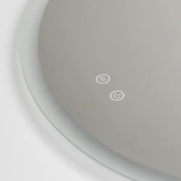 Brilagi - Specchio LED dimmerabile riscaldato con retroilluminazione CLARA PRO LED/19W/230V Ø 60 cm IP44