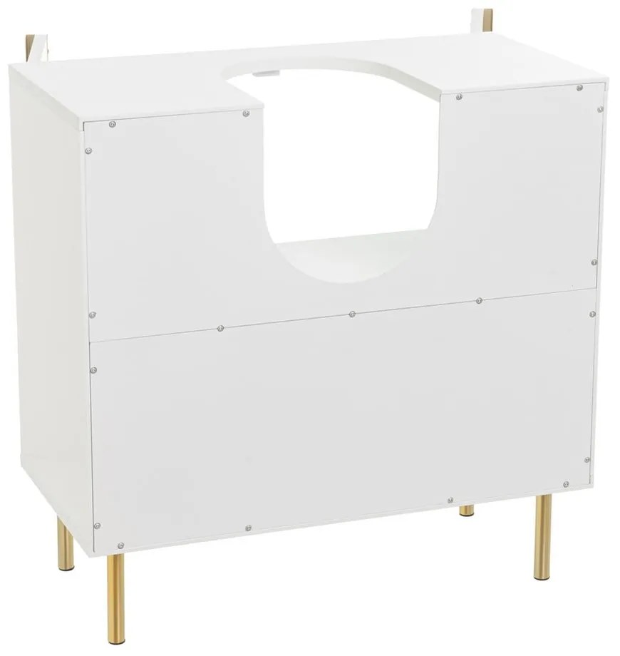 Mobile bianco sotto il lavabo 60x60 cm - Casa Selección