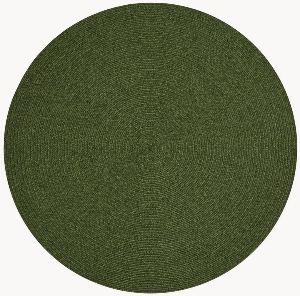 Tappeto rotondo da interno-esterno Trenzado